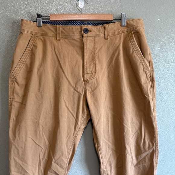 Prana McClee Straight Fit Khaki Pants Men's size 38 - Picture 2 of 7